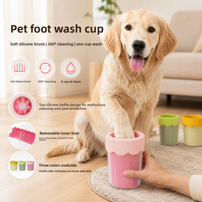 Manual Pet Paw Cleaning Cup